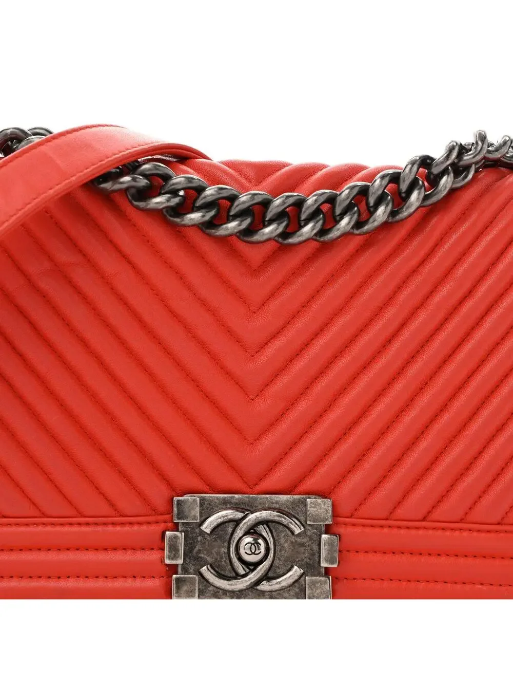 Chanel Wrinkled Lambskin Chevron #299917C23B